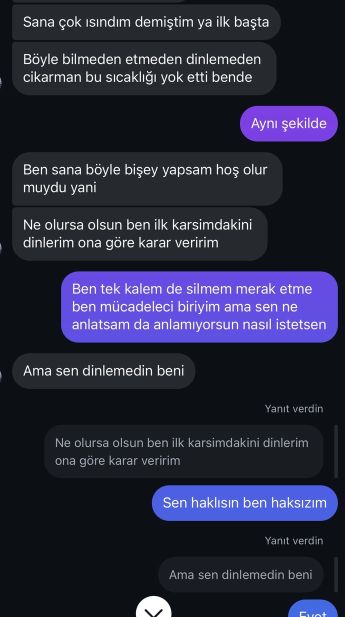 Biriyle flört ediyordum?