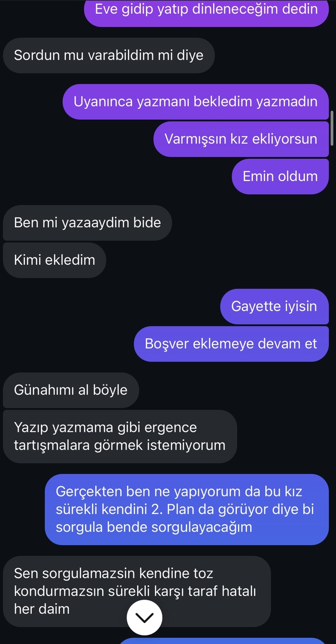 Biriyle flört ediyordum?