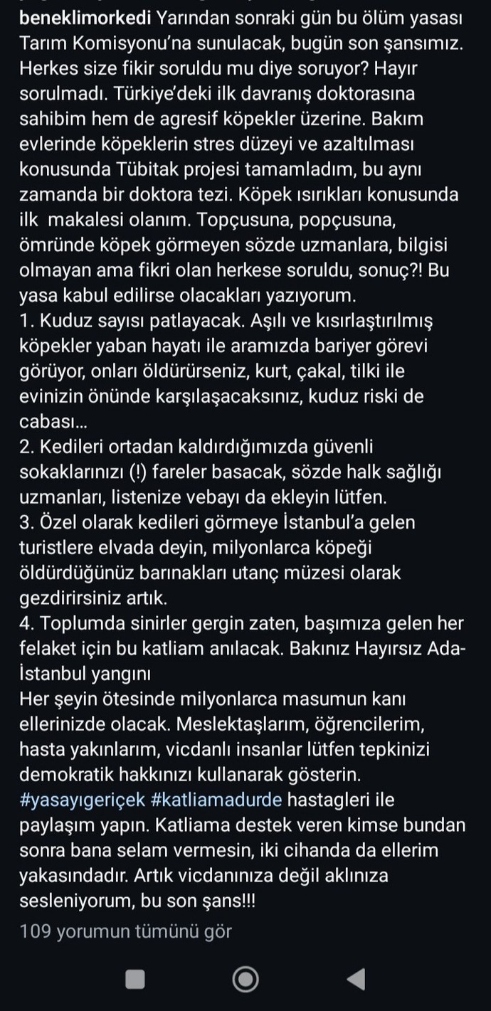 Siz niye sokak köpeklerini savunuyorsunuz?