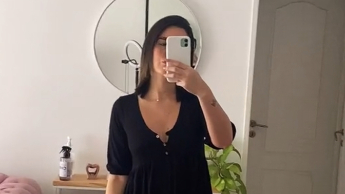 Siyah elbisemle nasilim?