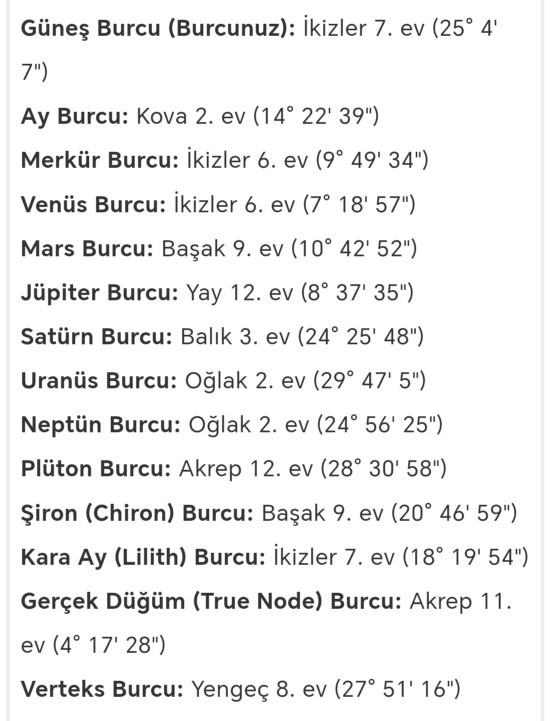 Mistik biri, doğum haritamı yorumlar mısın canım 🤗 ?