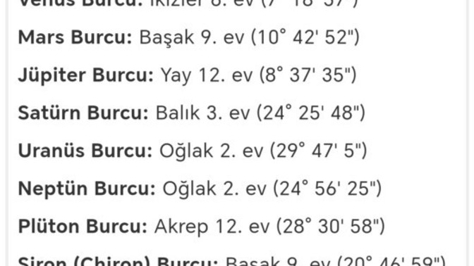Mistik biri, doğum haritamı yorumlar mısın canım 🤗 ?