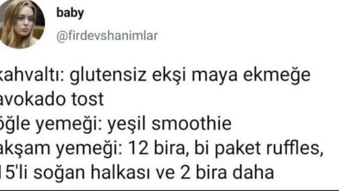 Sen diyet insanı mısın?