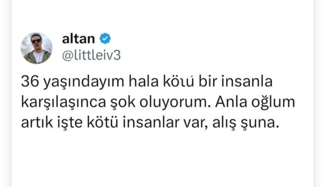 Kötü insanların varlığına alıştınız mı?