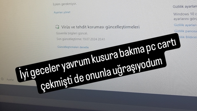 Erkekler, Bilgisayarda işim var diyip yazmayan insan?