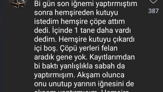 B 12 eksikliğimiz var mı varsa ne kadar?