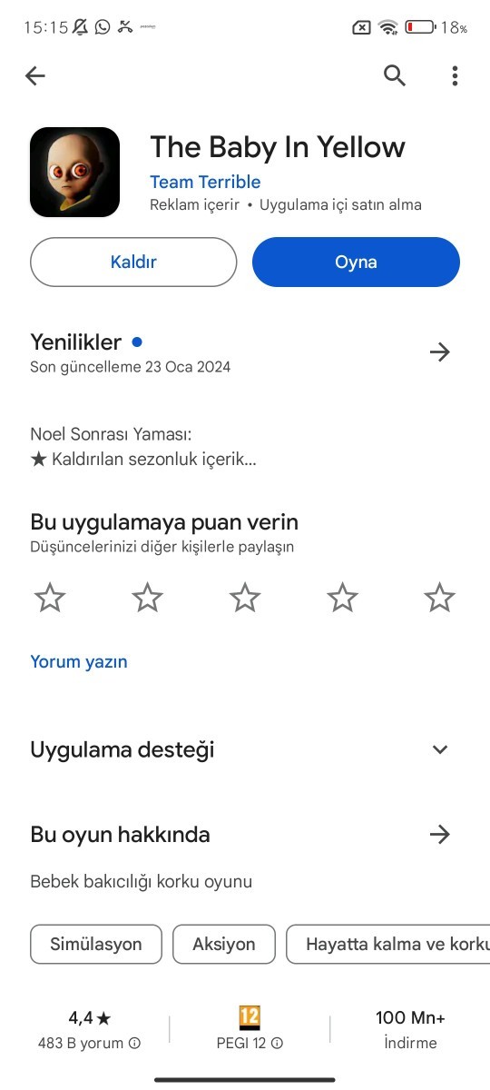 Oyun önerileriniz var mı?