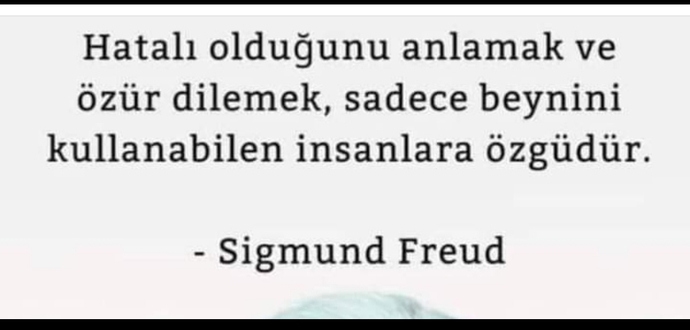 Hatalıysanız özür diler misiniz?
