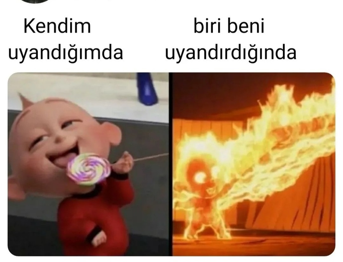 Günaydın umarım sol resimdeki gibi uyandınızda yine bunaltmazsınız milleti🤭🤭 nasılsınız demeye korkuyorum iyimi siniz🤗🤗🤗?