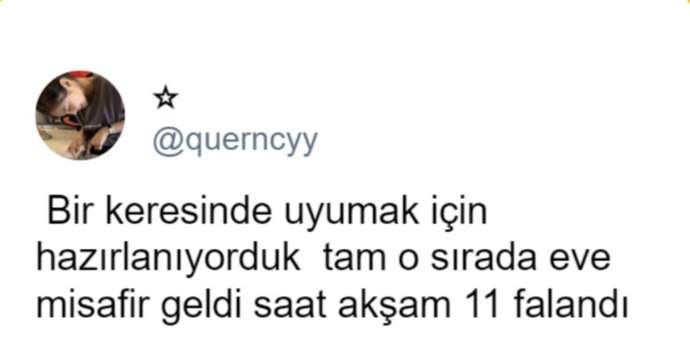 Habersiz gelen misafire tepkiniz ne oluyor?