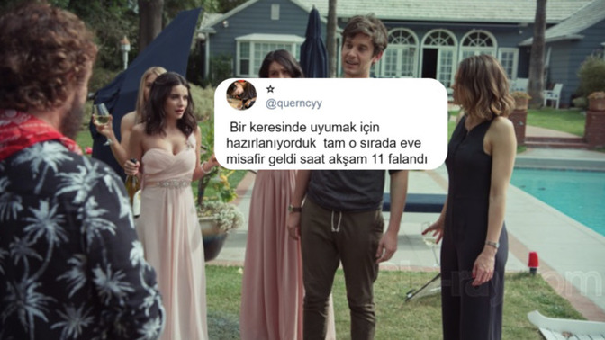 Habersiz gelen misafire tepkiniz ne oluyor?