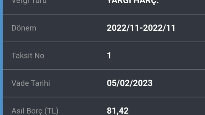 Bu ne yargısı ne harcı bilen var mı?