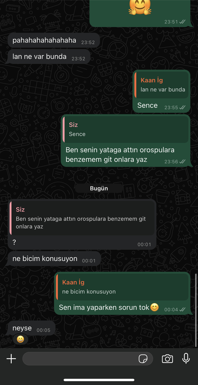 Dalga geçmeden fazla mı tepki vermişim?