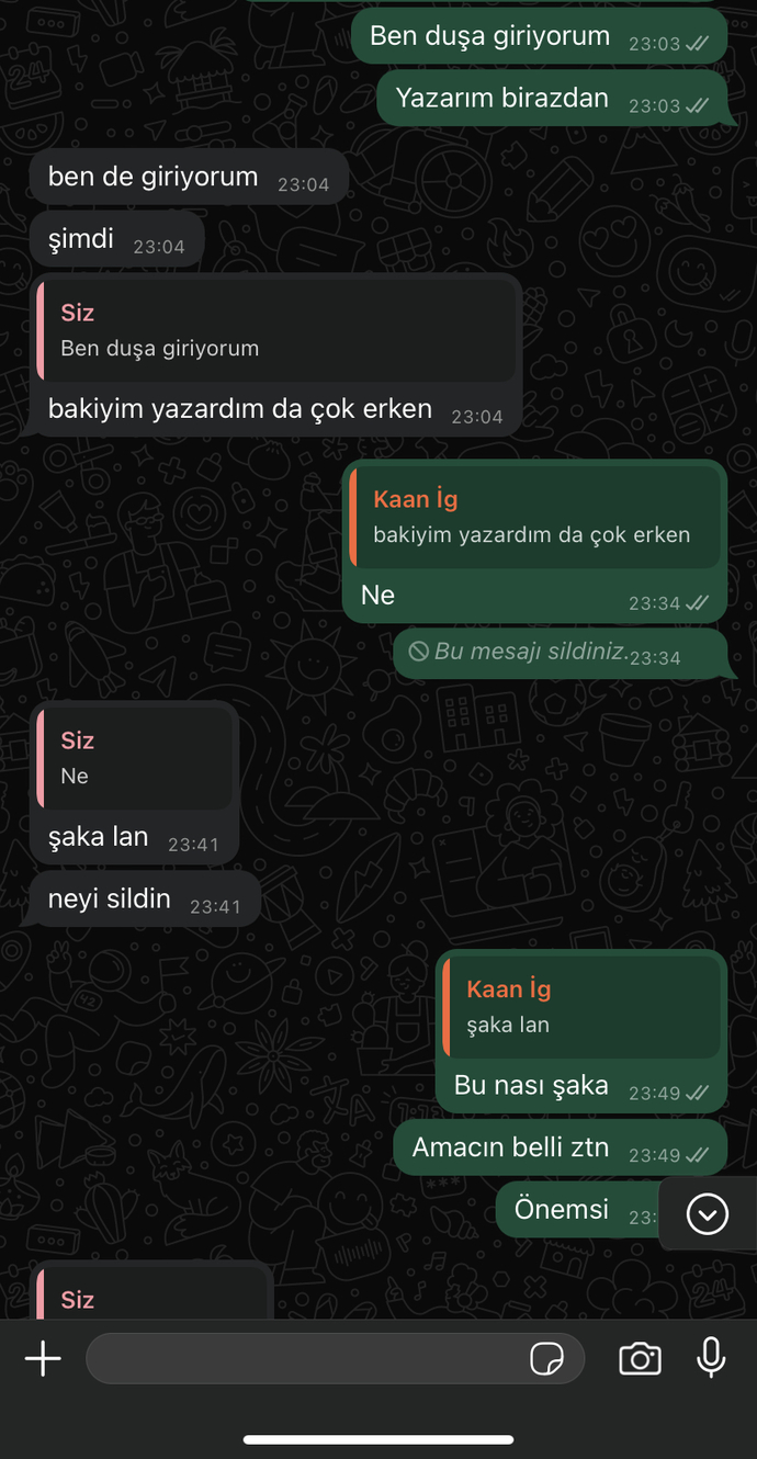 Dalga geçmeden fazla mı tepki vermişim?