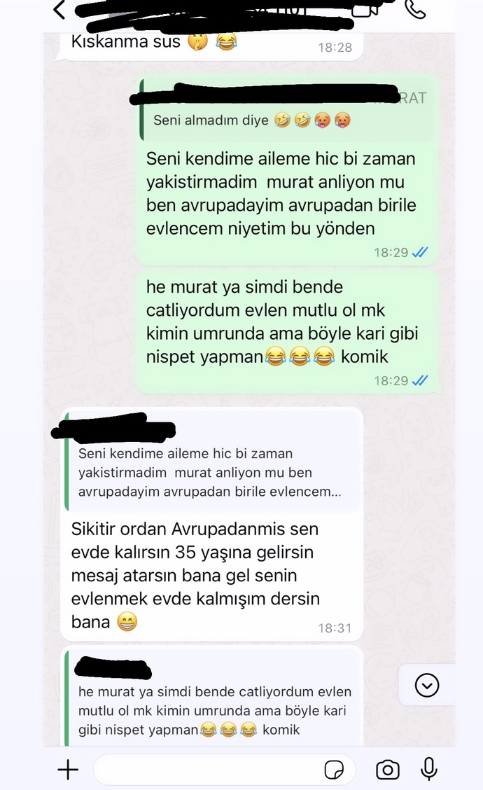 Eski sevgilim evlendi derdi ne benimle?