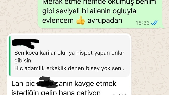 Eski sevgilim evlendi derdi ne benimle?