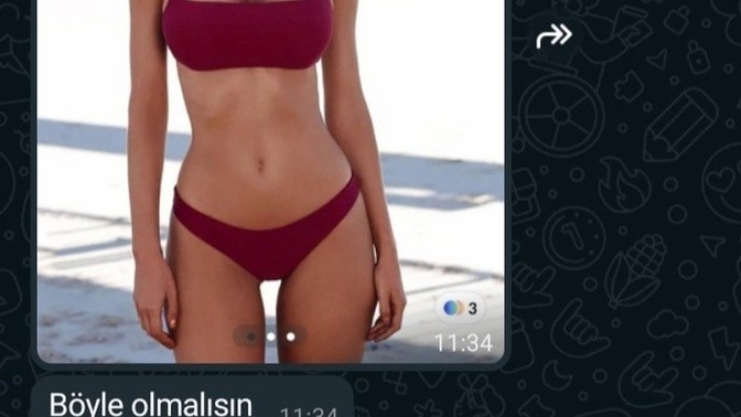 Aramızda geçen diyaloga bakar mısınız?