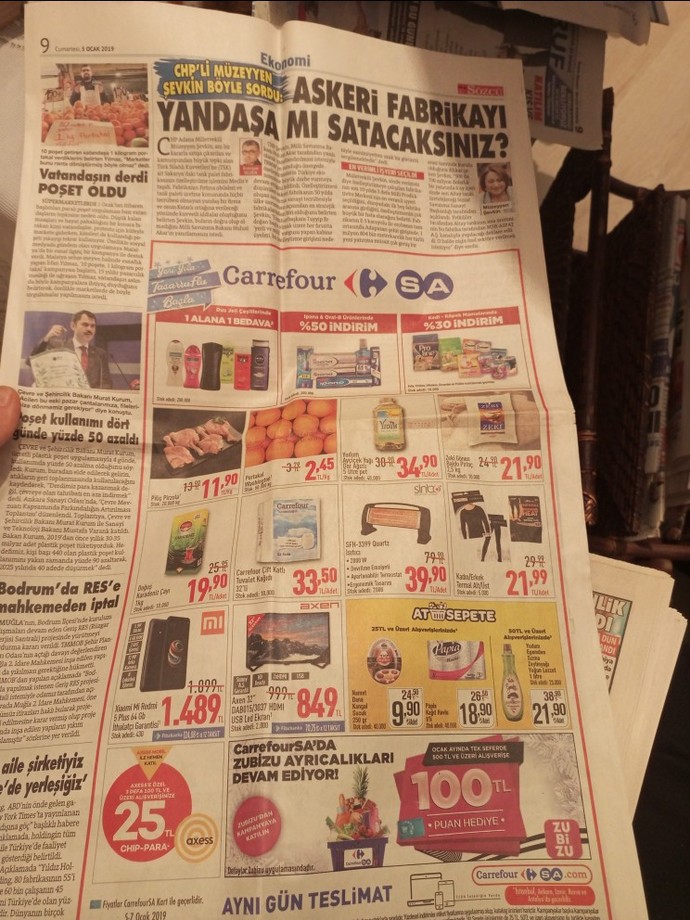 2019 daki fiyatlara bakar mısınız?