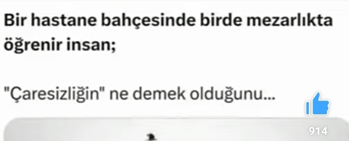 Çaresizlik nedir?
