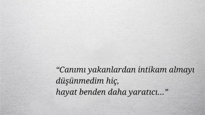 İntikam almayı sever misiniz?