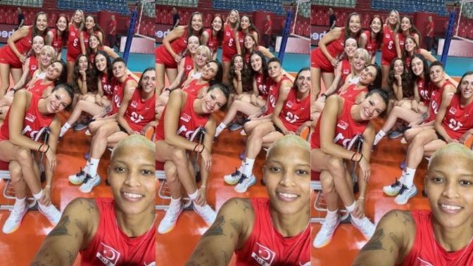 #FileninSultanları’ndan #Paris2024 için selfie geldi. Olimpiyatlar için heyecanlı mıyız?
