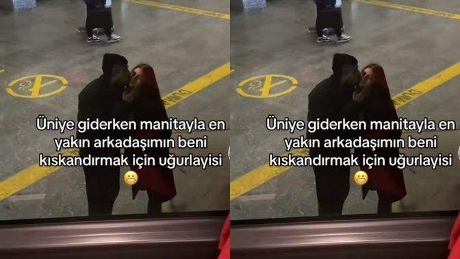 Sevgilin kıskandırmak için en yakın arkadaşınla samimi olsa tepkin ne olur?