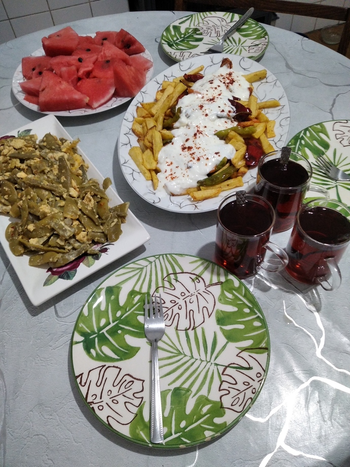Karışık kızartma yaz günü için en kurtarıcı öğün degilmi sizce de?