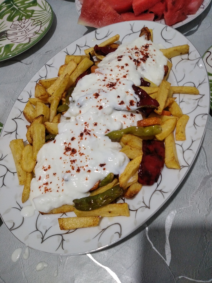 Karışık kızartma yaz günü için en kurtarıcı öğün degilmi sizce de?