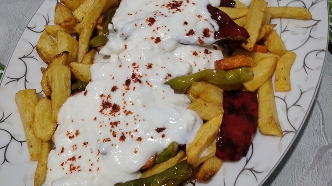 Karışık kızartma yaz günü için en kurtarıcı öğün degilmi sizce de?