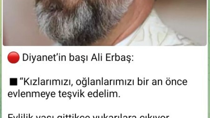 Diyanet İşleri Başkanı Ali Erbaşa Katılıyor Musunuz?