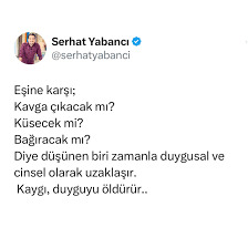 İlişkiler de kaygı, duyguyu öldürür mü?