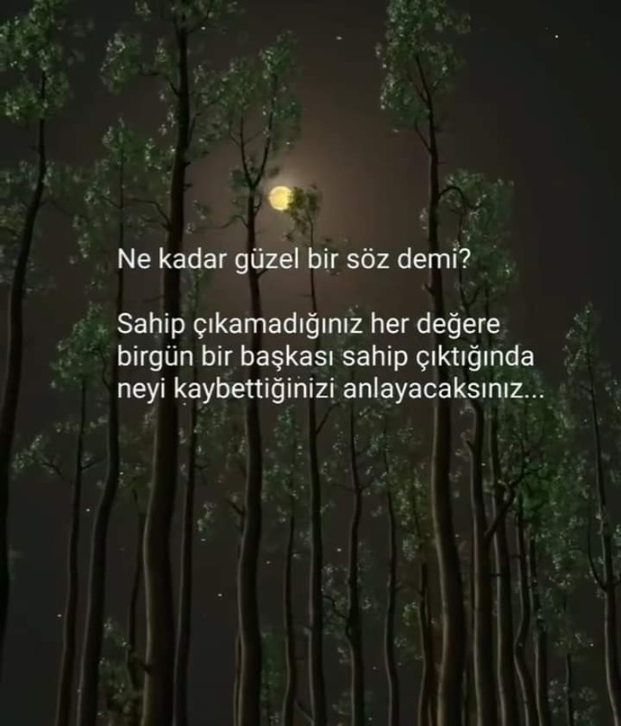 Sahip çıkıyormusunuz sevdiklerinize?