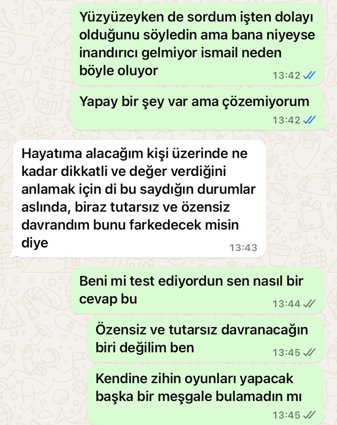 Amaç ne yani ne yapmalıyım şimdi?