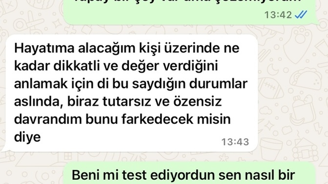 Flörtüm bana oyun oynamış güya nasıl bir şey bu?