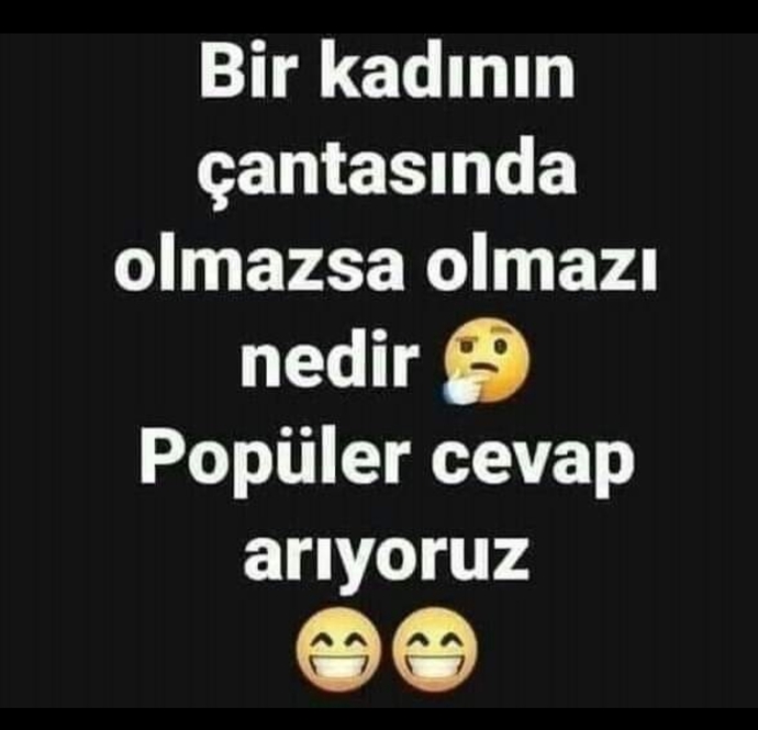 Bir kadının çantasında olmazsa olmazı nedir?