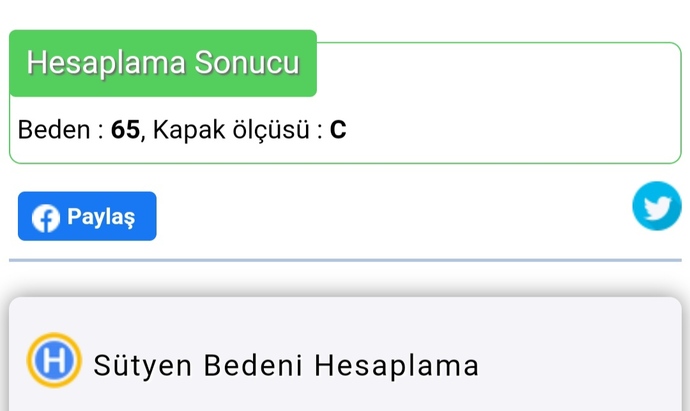 Sizce kaç beden sütyen?