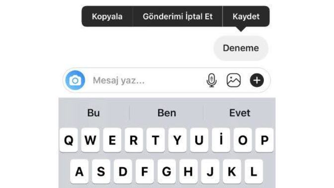 Mesajları siler misiniz yoksa kalır mı öyle?