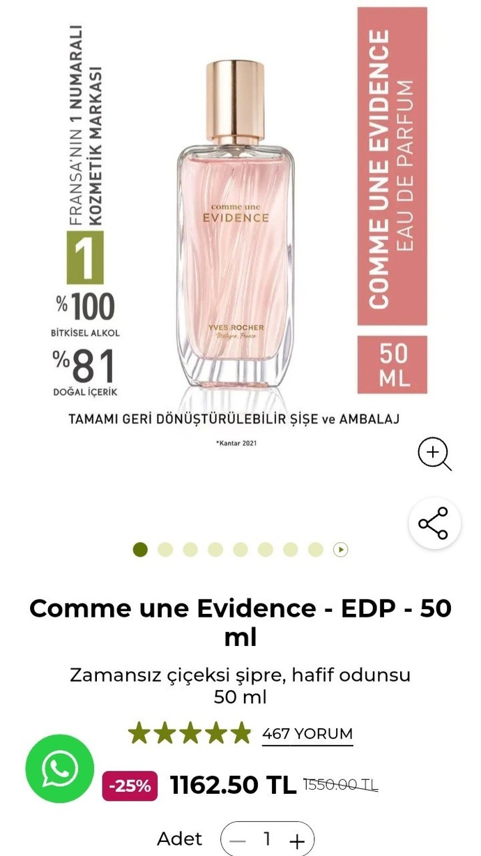 Yves Rocher pafümleri nasıl?