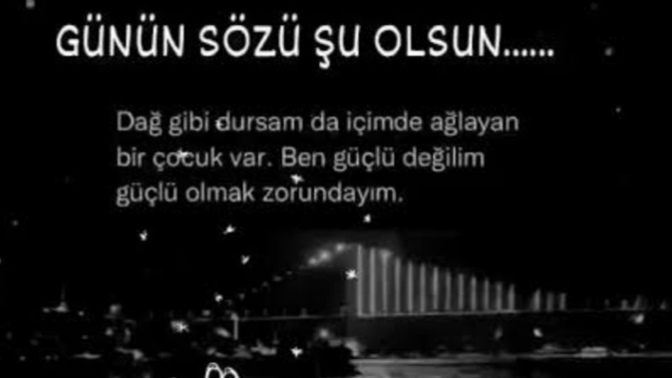 Güçlü olmak için yaralarınızı kanatır mısınız?