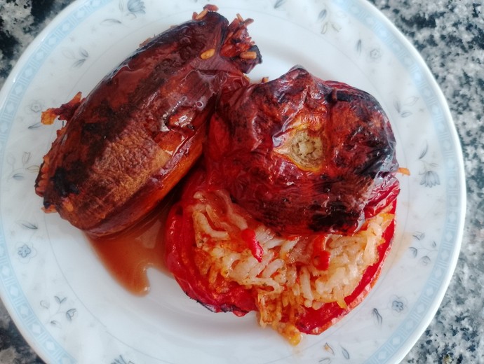 Fırında dolma yaptım, nasıl olmuş?