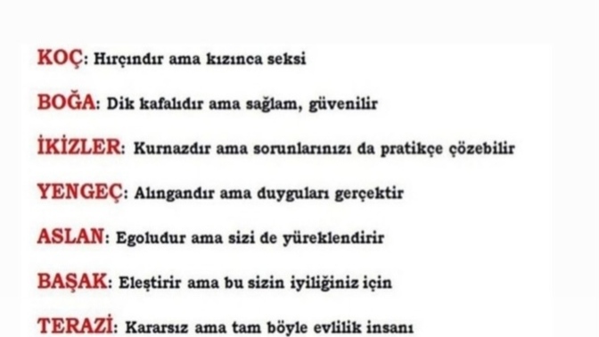 Uzun zamandır burç sorusu yapmıyorum🤗sen hangisisin? ben söylemek istemiyorum biliyorsunuz zaten🤭?