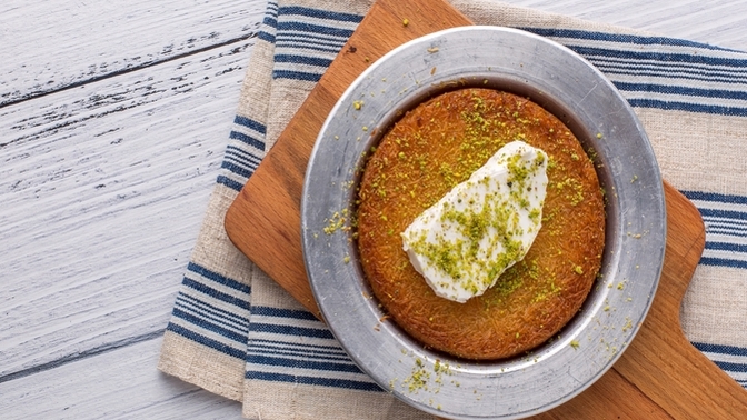 Kaymaklı künefe ideal bir rejim tatlısı değil midir🙄?