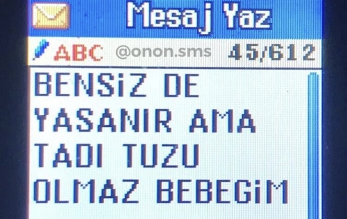 Eski sevgiline tek bir mesaj atmaya mecbursun. Ne yazarsın?