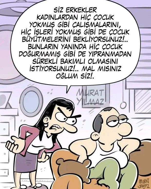 Eşim hem çalışmamı bekliyor hem de evde bir şey yapmıyor. İşlere yetişmem mümkün mü?