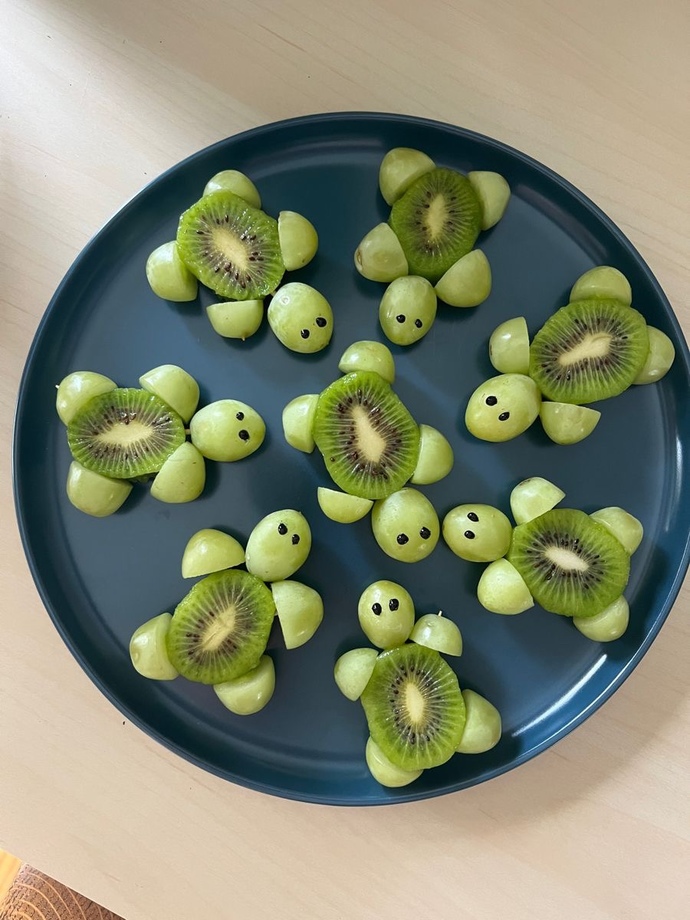 İkram yaparken tabağı süsler misiniz?