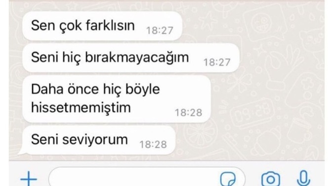 Her "seni seviyorum-ben digerleri gibi degilim-seni hiçbir zaman bırakmicam"diyene inanırmısınız?