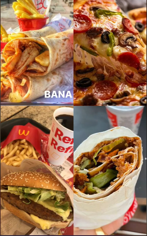 Hangi menü teklerr?
