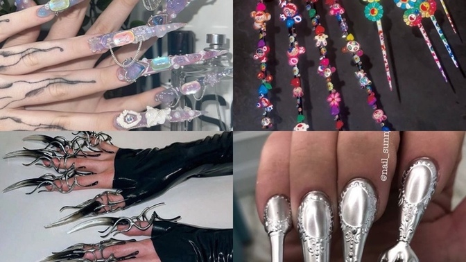 Kızçeler nail art için bir sınırınız var mı?