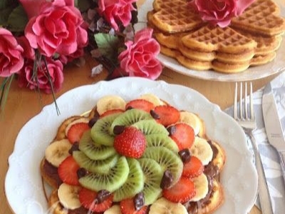 Waffle varken kim pankeke dönüp bakar, bakan var mı 😃😋?