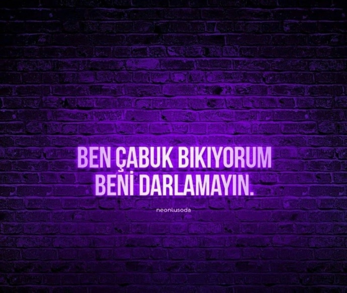 Çabuk sıkılma/bıkma gibi huyunuz var mı?